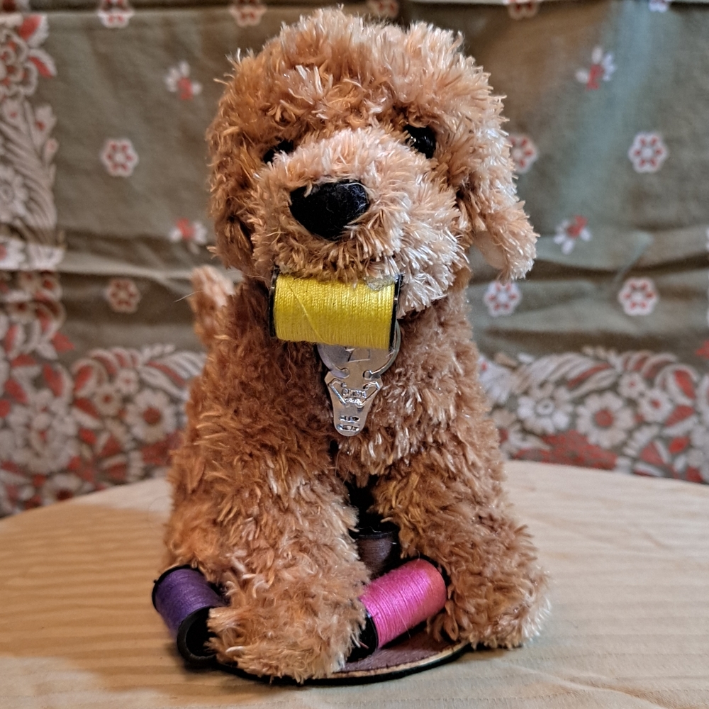 Homemade pin holder/ art piece